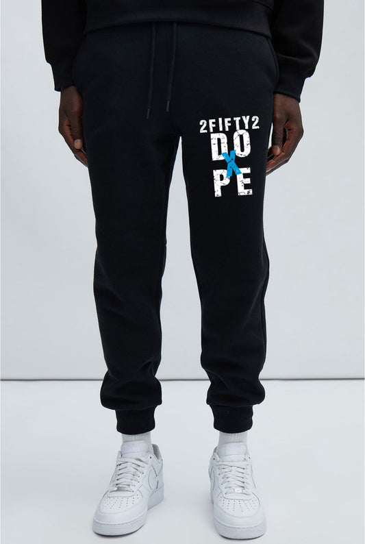 Plus size Mens “DOPE” Jogger Sweatpants by 2fifty2