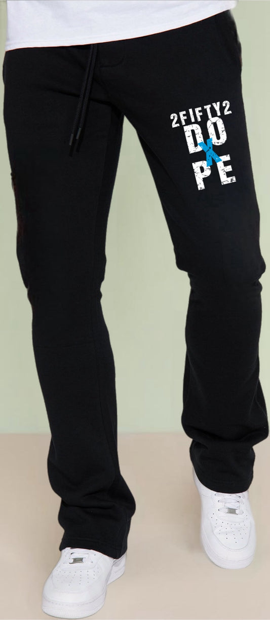 Flare jogger sweat pants by 2fifty2