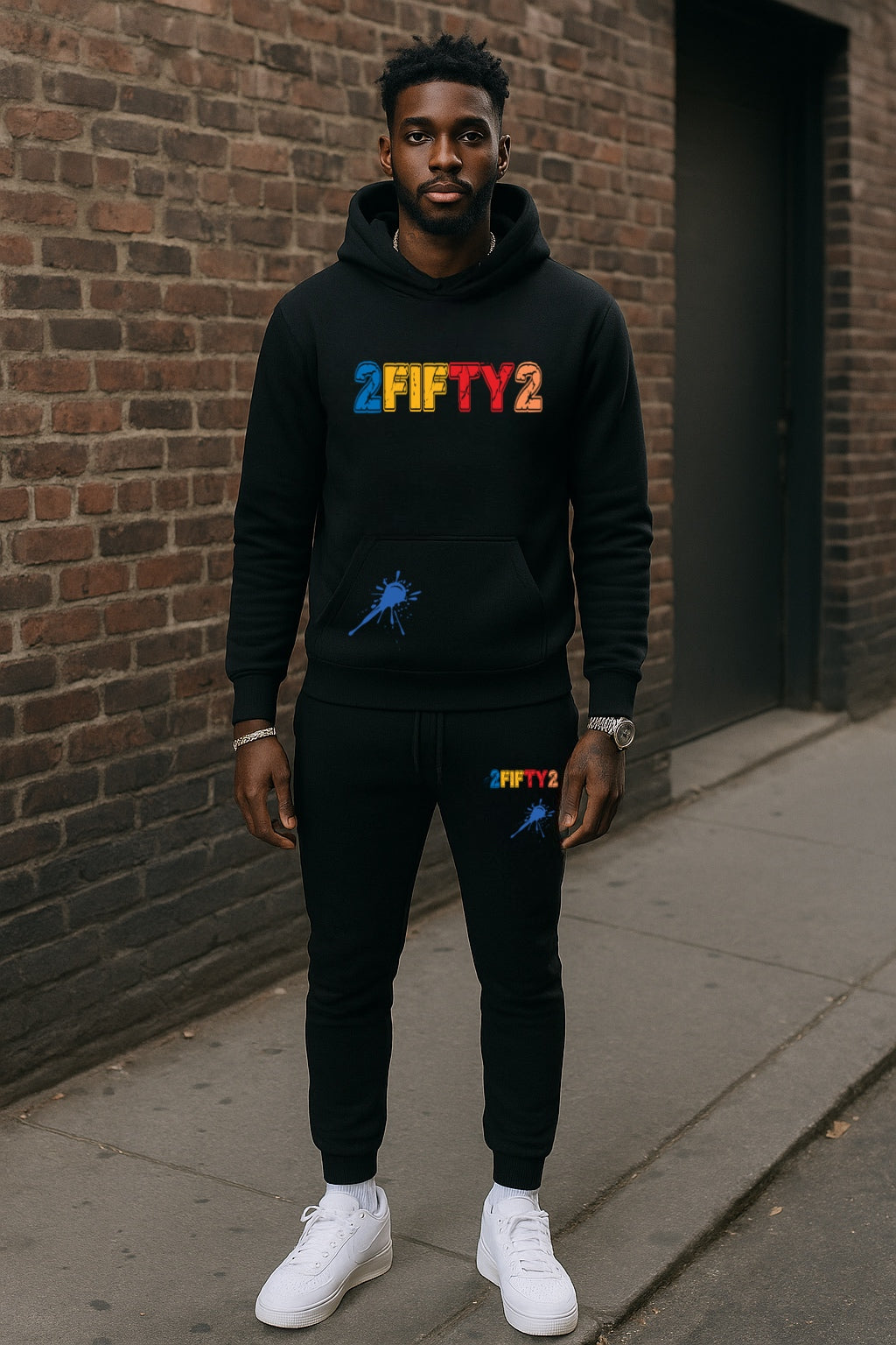 Mens sweatsuit / jogger set (Multi color) - 2fifty2