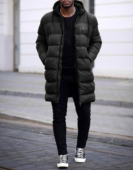 Men’s long puffer coat