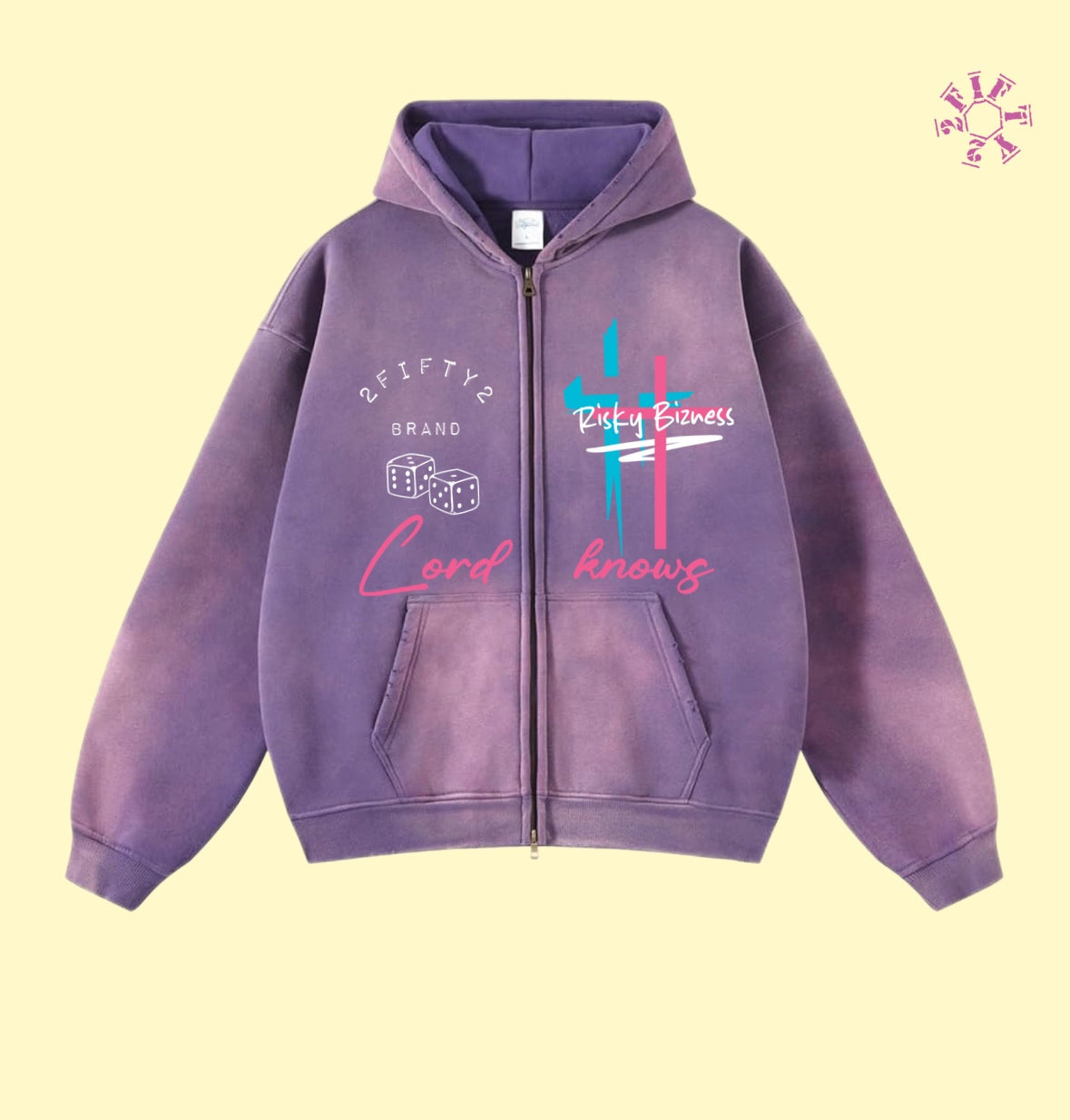 Men’s Risky Bizness pullover hoodie by: The 2Fifty2 Brand