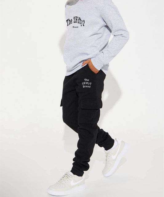 Boys cargo jogger sweat pants