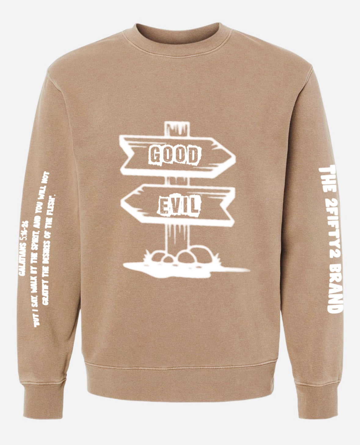 2fifty2 Sweatshirt (good vs evil)