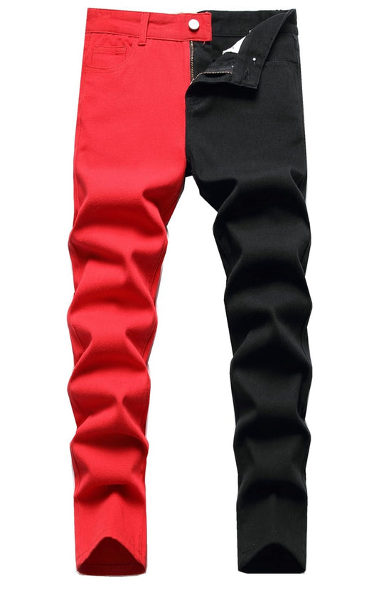 Boys 2 tone skinny jeans