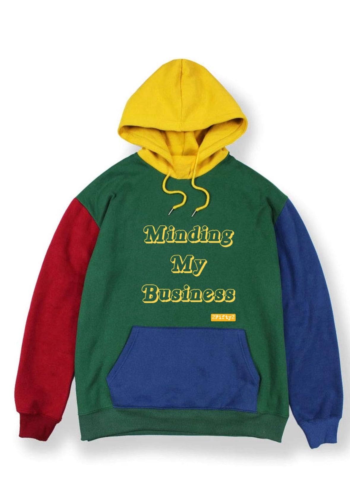 Men’s multi-color pullover hoodie