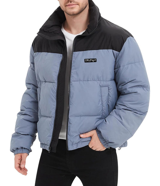 Men’s hoodless Puffer jacket