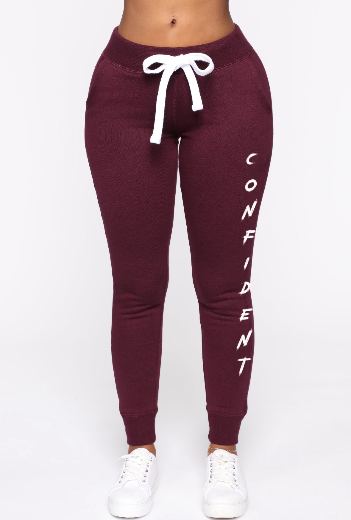 Ladies printed jogger sweatpants