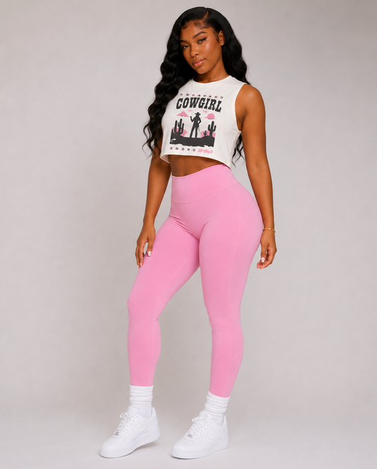 Women’s High waisted non see through leggings
