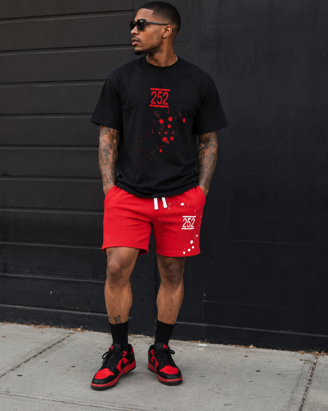 Men’s spot short set by the 2fifty2 brand