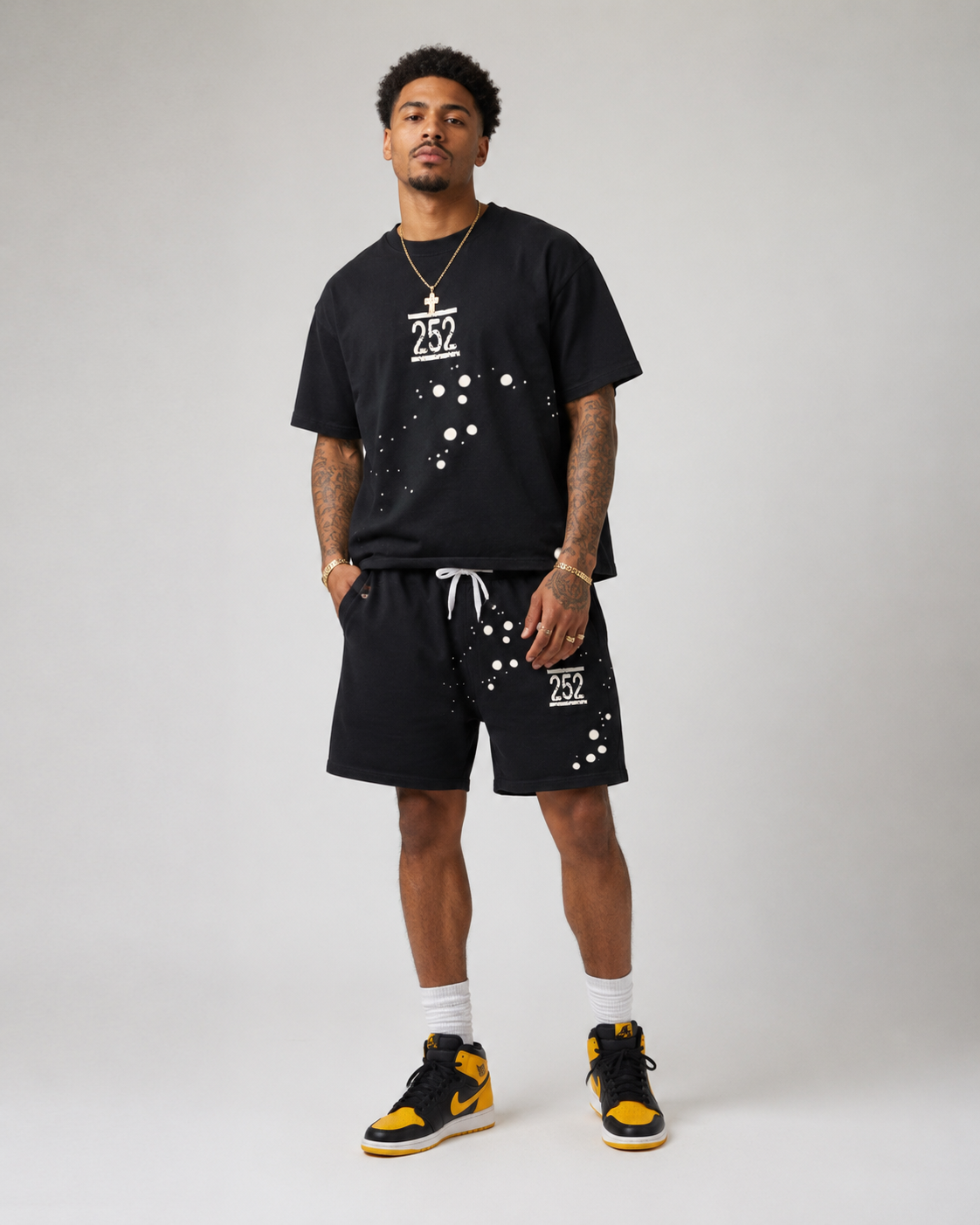 Men’s spot short set by the 2fifty2 brand