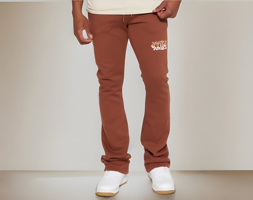 Men’s stacked joggers sweats