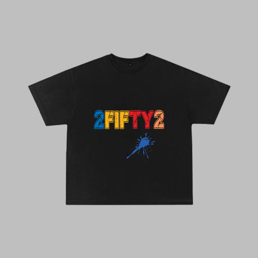 Toddler graphic splash tee shirt