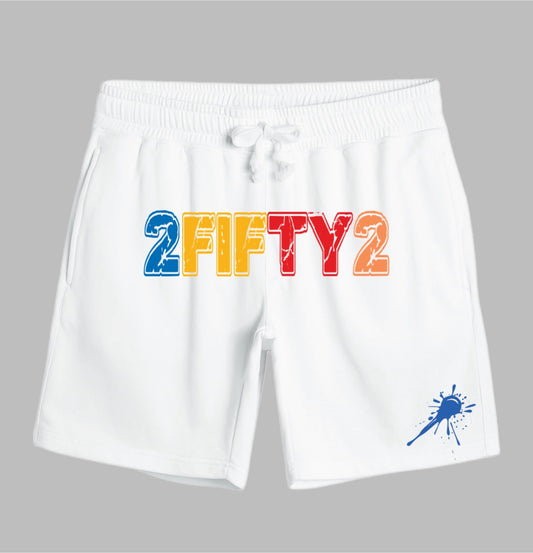 Plus size Men’s 252 Splash summer sweat shorts