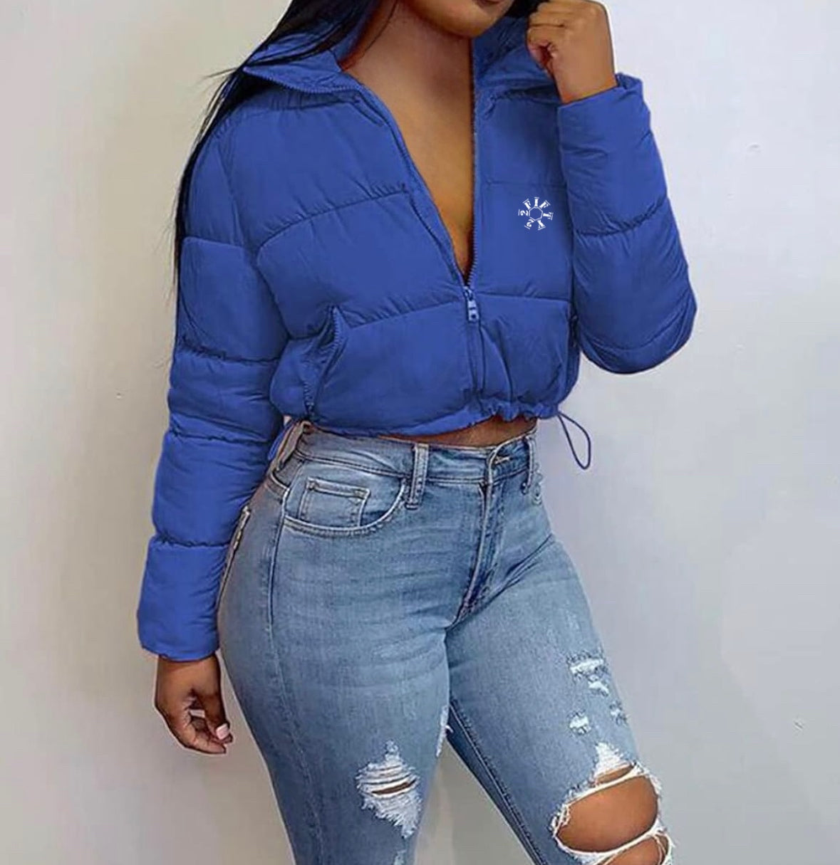 Women’s cropped puffer jacket