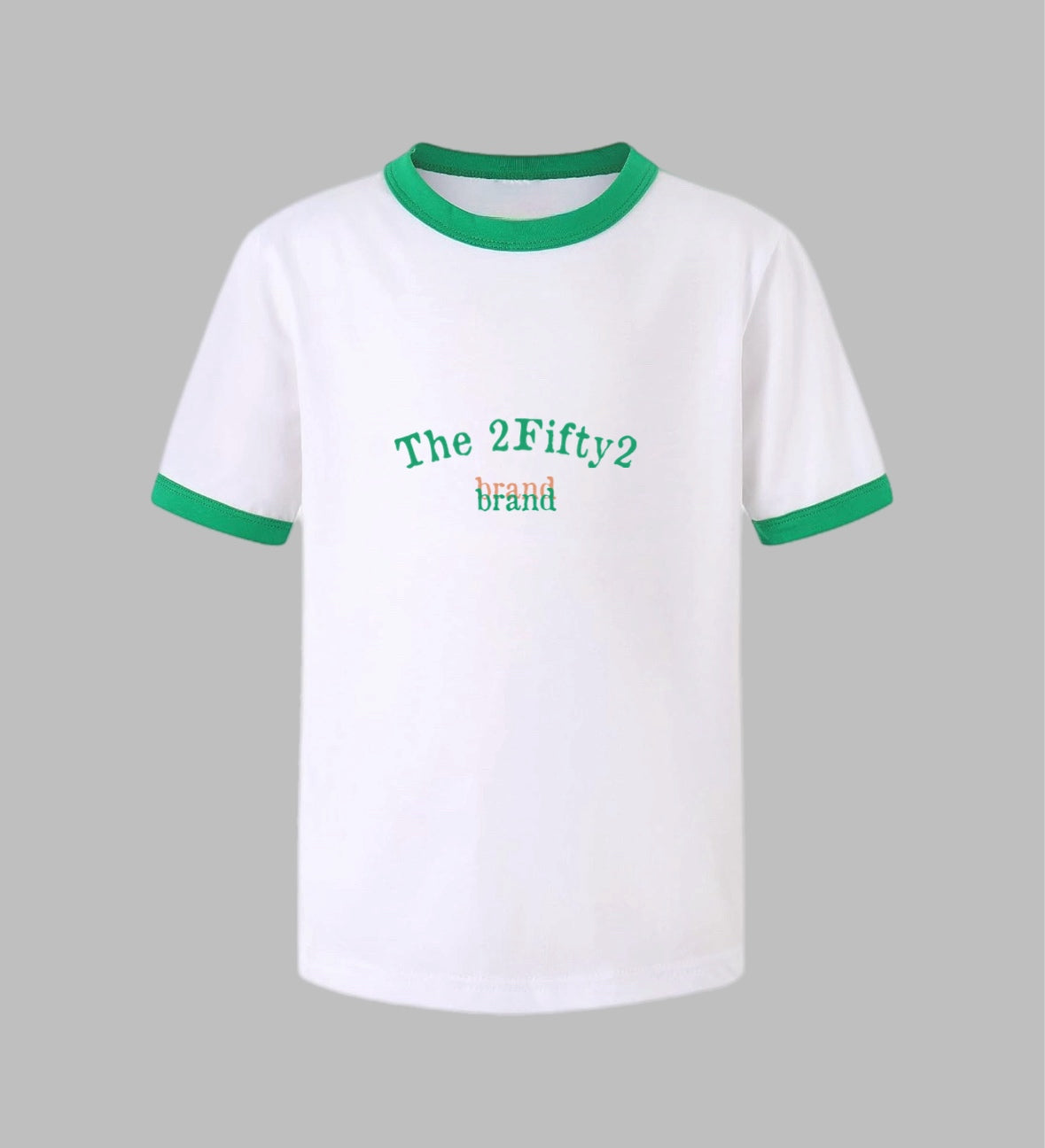 Boys kelly green ringer tee by the 2fifty2 brand
