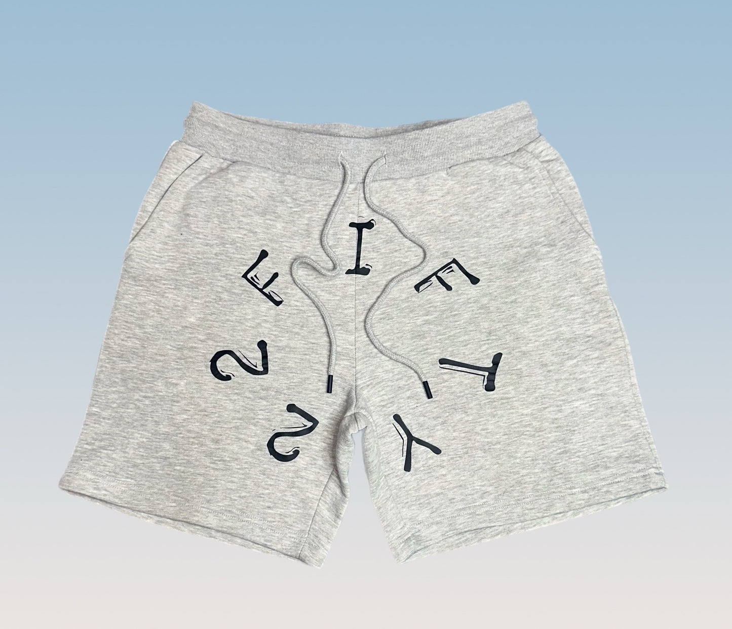 Plus size Men’s gray 2fifty2 brand sweat shorts