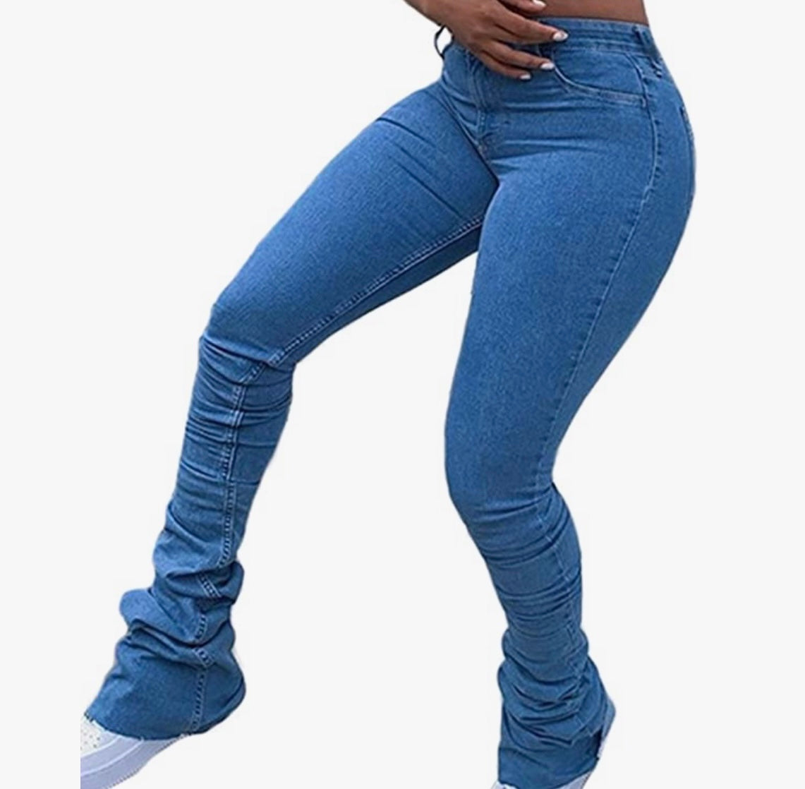 Women’s stacked jeans