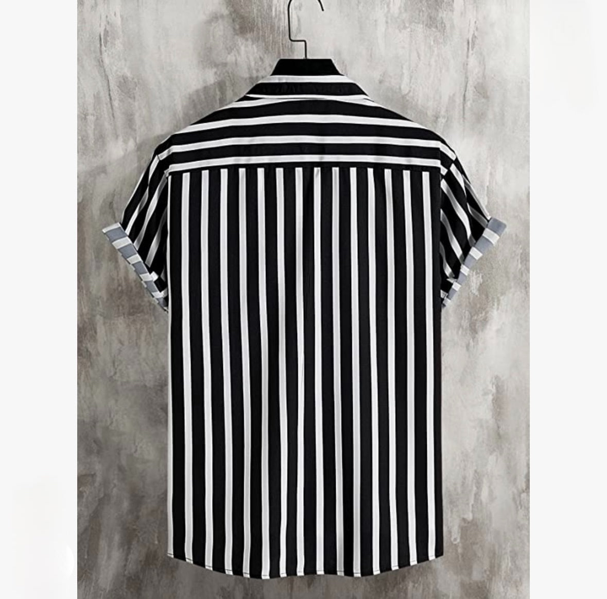 Men’s striped button down/up shirt