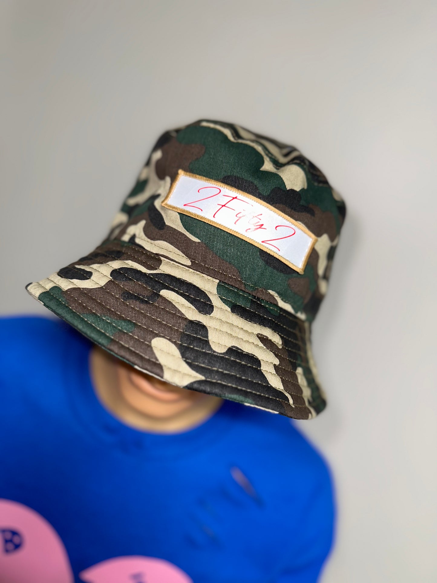 Army fatigue bucket hat