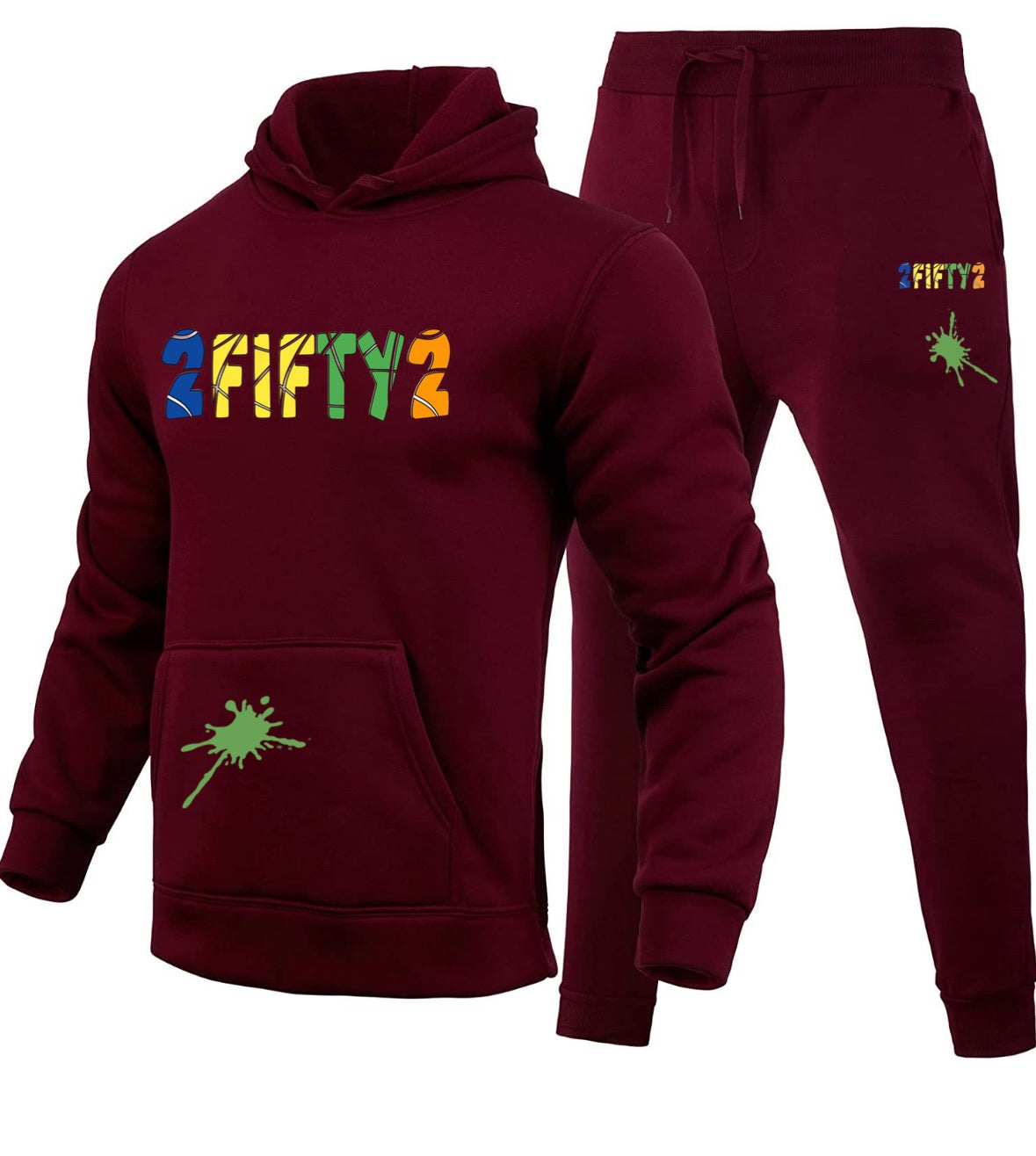 Mens sweatsuit / jogger set (Multi color) - 2fifty2