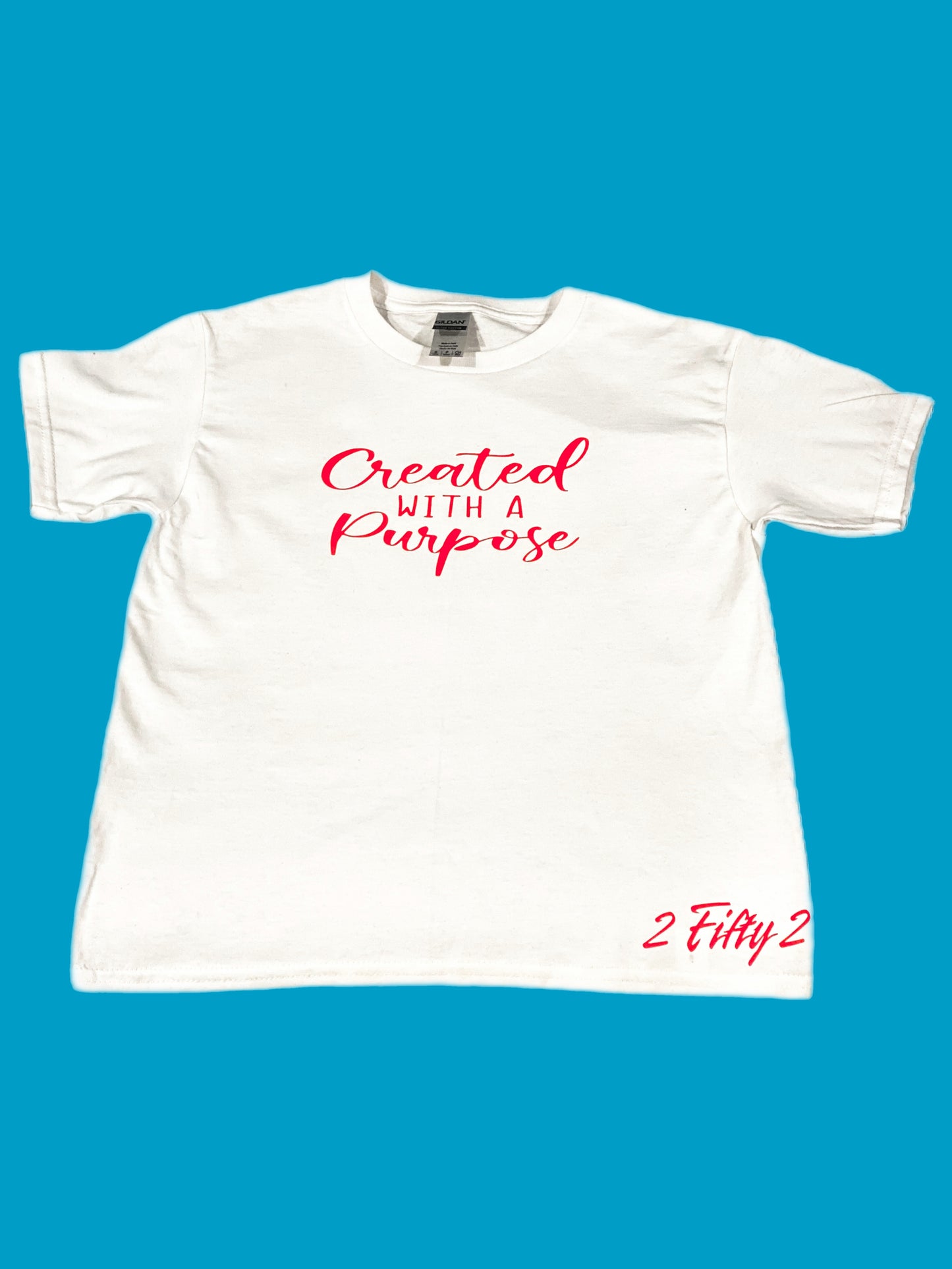 Boys graphic white tee shirt (created with a purpose) - 2fifty2