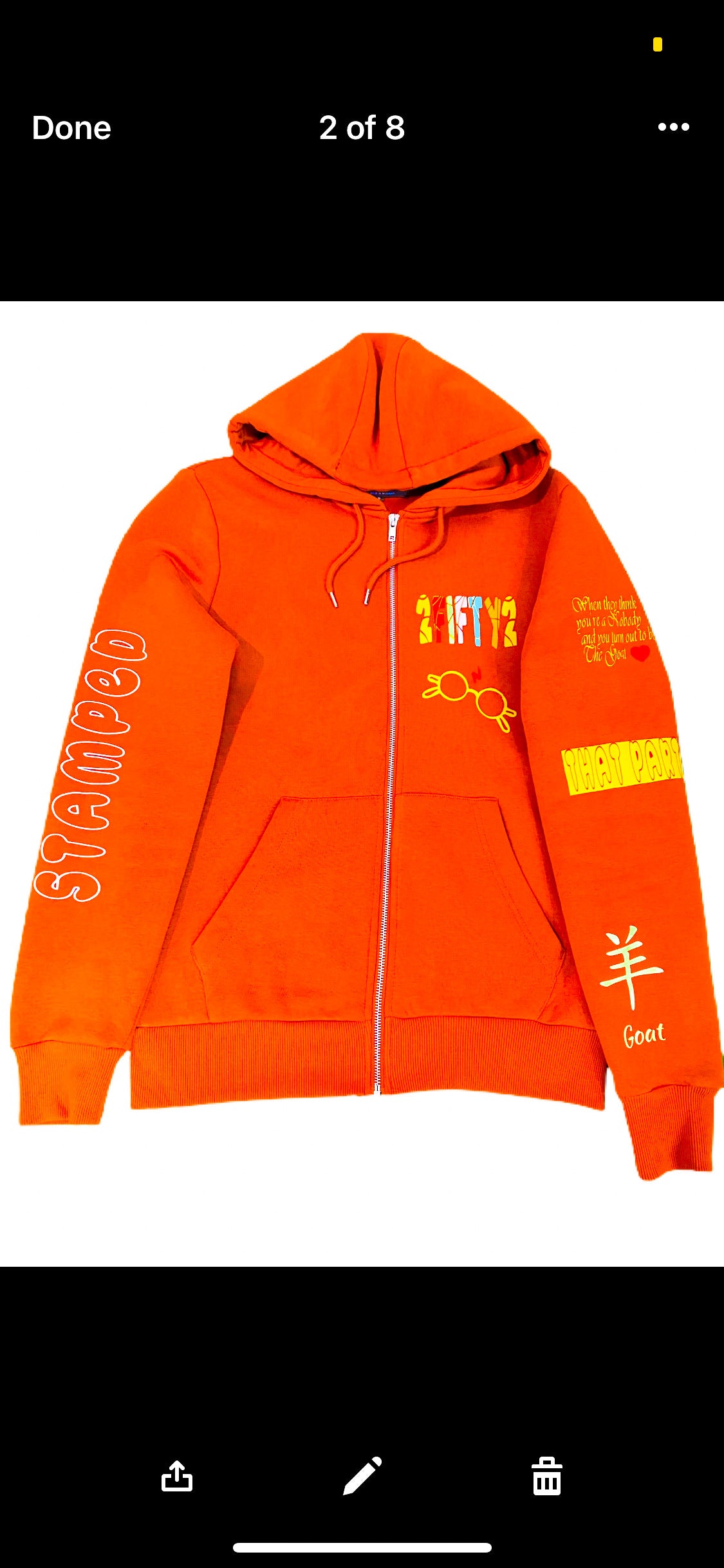 Zip up Hoodie Mens