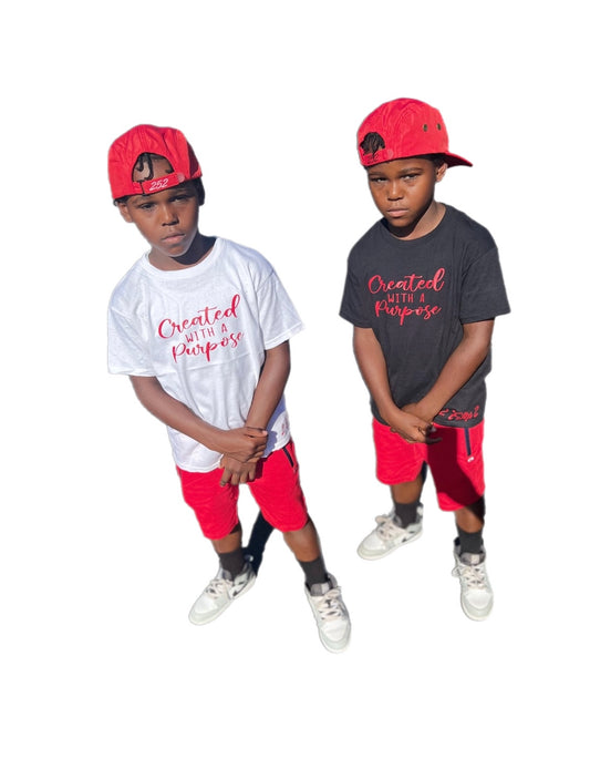 Boys graphic white tee shirt (created with a purpose) - 2fifty2