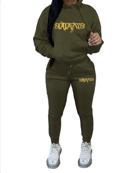 Sweatsuit for Women Set 2 Piece Jogging Outfit Long Sleeve Hoodie Sweatshirt Sweatpants Tracksuit ,