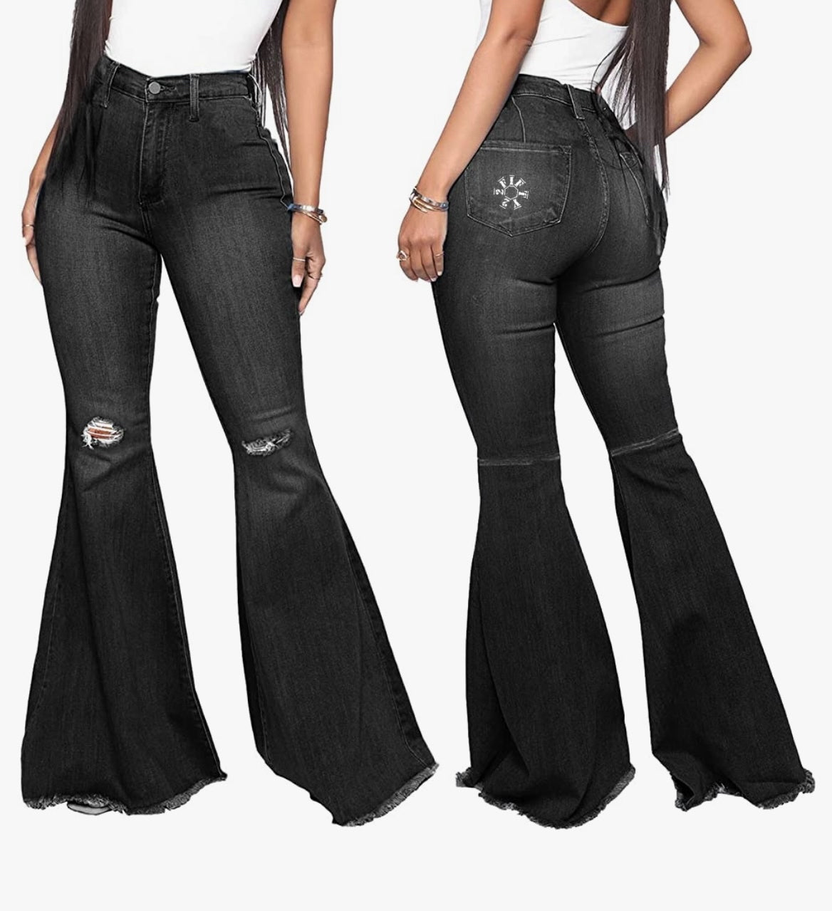 Women flare jeans