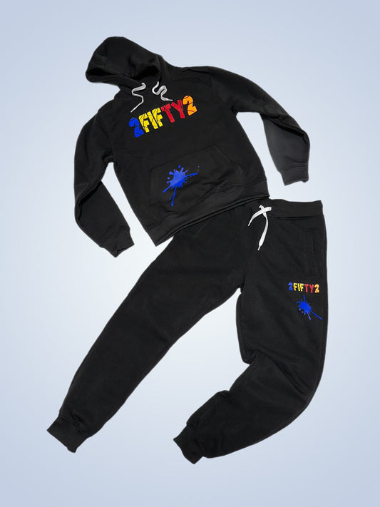 Plus size Mens sweatsuit / jogger set (Multi color) - 2fifty2